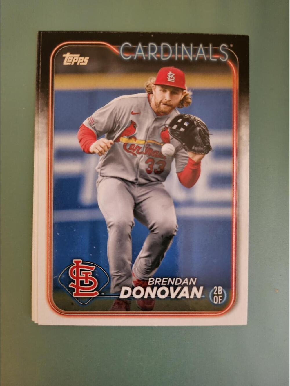 2024 Topps #7 Brendan Donovan Cardinals Baseball Card